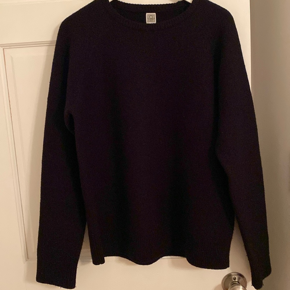 COPY - Toteme black wool sweater